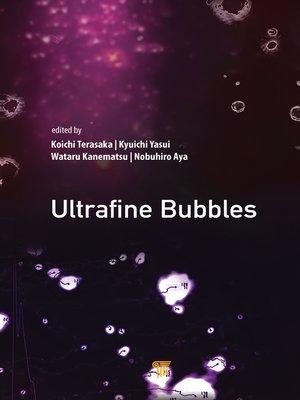 cover image of Ultrafine Bubbles